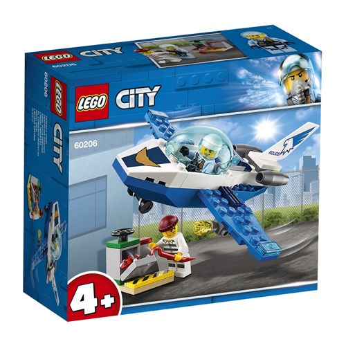 Bloco de Montar - Lego City - Policia Aerea - Jato-Patrulha