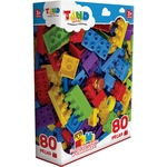 Bloco de Montar Tand Kids - 80 Peças - Toyster