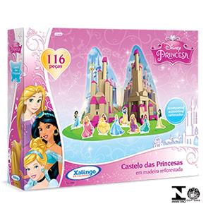 Blocos de Madeira Princesa Disney com 116 Peças 1849.8 Xalingo