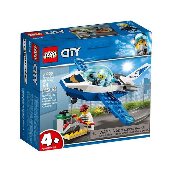 Blocos de Montar City Polícia Aerea Jato Patrulha - Lego
