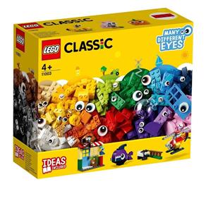Blocos de Montar Lego Classic Pecas e Olhos 451 Peças