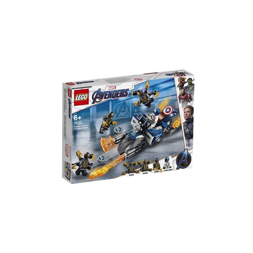 Blocos de Montar - Lego Marvel Super Heroes - Capitao America: Ataque Outriders