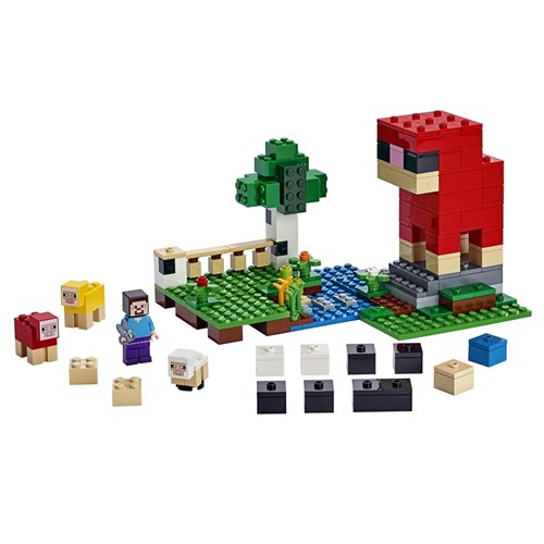 Blocos de Montar - Lego Minecraft - a Fazenda da La M. BRINQ