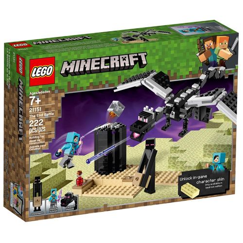 Blocos de Montar Lego Minecraft o Combate do Fim 21151