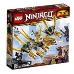 Blocos de Montar Lego Ninjago Dragao Dourado 70666 171 Pcs