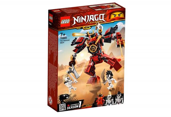 Blocos de Montar Lego Ninjago Legacy o Robo Samurai 70665