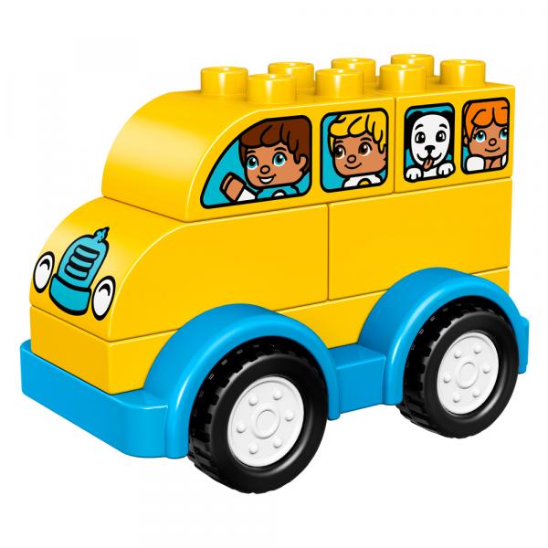 Blocos de Montar Meu Primeiro Ônibus 10851 com 6 Peças - Lego