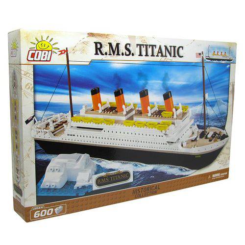 Tudo sobre 'Blocos de Montar R.M.S Titanic Cobi'