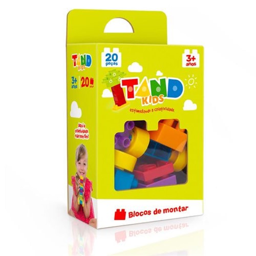 Blocos de Montar Tand Kids 20 Peças - Toyster