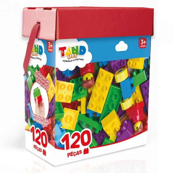 Blocos de Montar Tand Kids 120 Pçs - Toyster