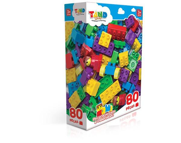 Blocos de Montar Tand Kids 80 Peças 2296 Toyster