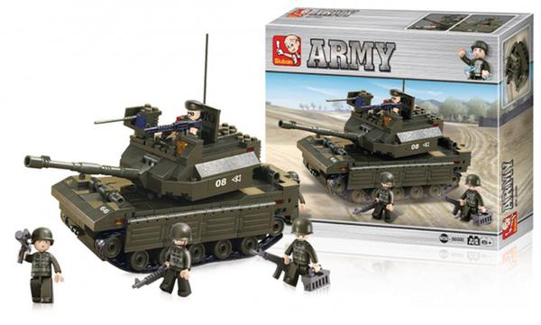 Blocos Land Forces Tanque 312pcs - Multikids Multilaser - Br908