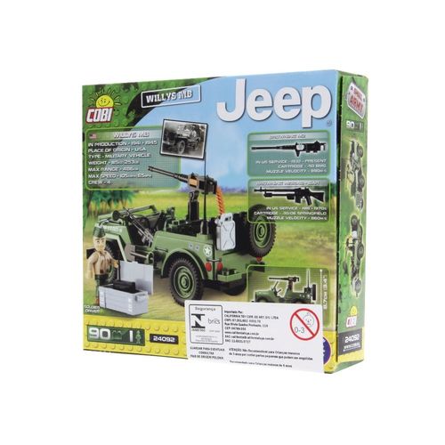 Blocos para Montar Jeep Willys MB Cobi