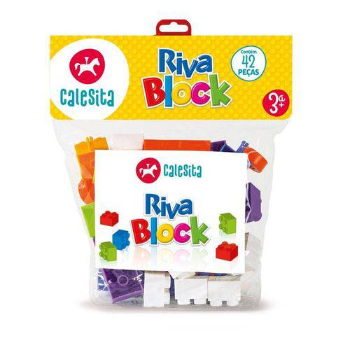 Blocos para Montar Riva Block 42 Peças - Calesita 002