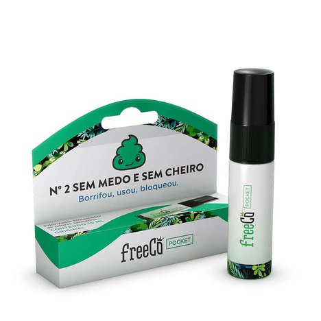 Bloqueador de Odor Sanitário Freecô Pocket Capim Limão 15Ml