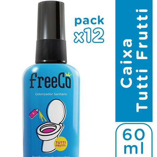 Bloqueador Odores Sanitários - Freecô Tuttifrutti Caixa 12un