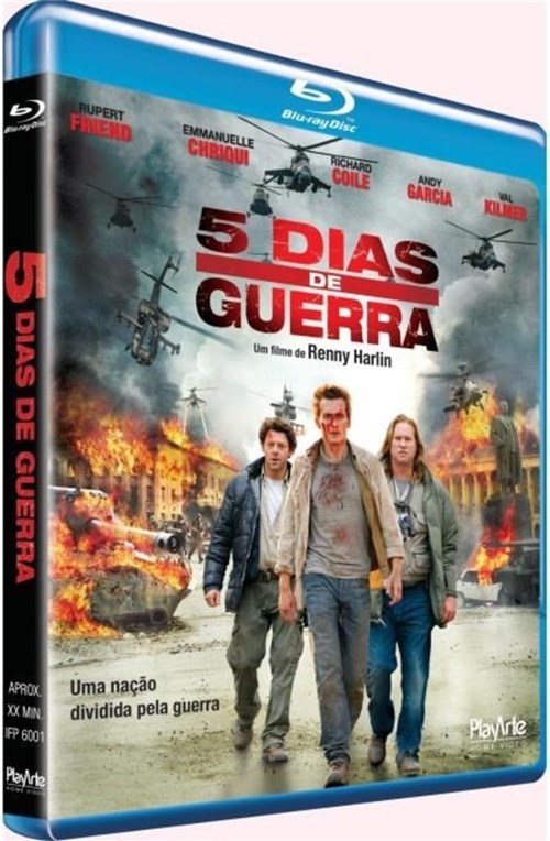 Blu-Ray - 5 Dias de Guerra