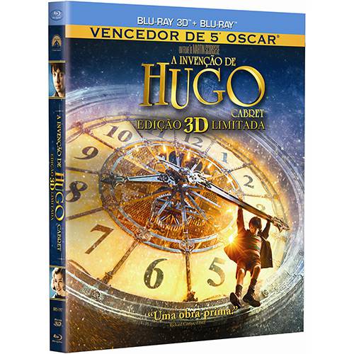 Tudo sobre 'Blu-ray a Invenção de Hugo Cabret (Blu-ray 3D+Blu-ray)'