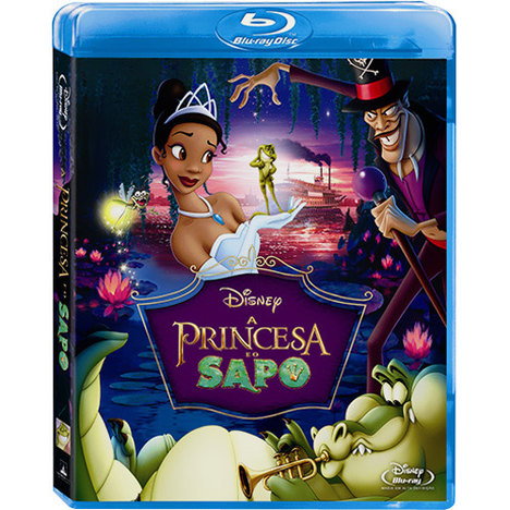 Blu-Ray - a Princesa e o Sapo