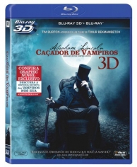 Blu-Ray Abraham Lincoln - Cacador de Vampiros 3d (Bd 3d + Bd 2d) - 952366