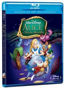 Blu-Ray Alice no País das Maravilhas - Edição de 60º Aniversário - 1