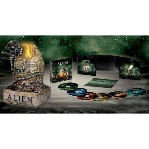 Blu-ray - Alien Anthology - Limited Collector’s Edition With Illuminated Egg Statue