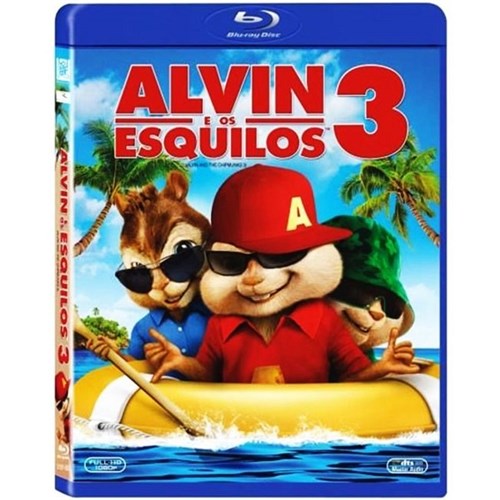 Blu Ray Alvin e os Esquilos 3 Usado.