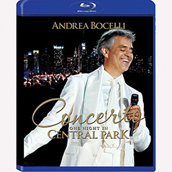 Tudo sobre 'Blu-ray Andrea Bocelli - One Night In Central Park'