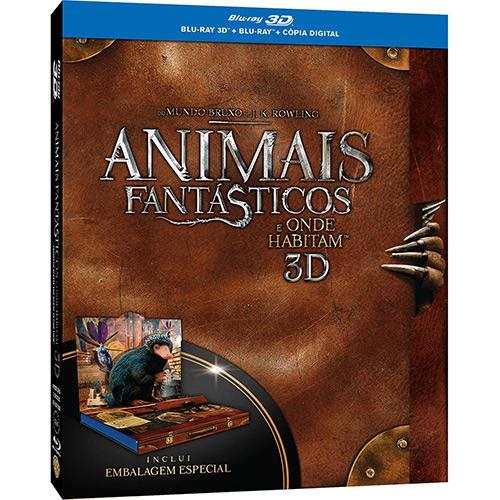 Blu-Ray Animais Fantásticos e Onde Habitam 3d - 1