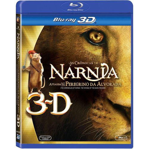 Blu-Ray as Crônicas de Narnia - a Viagem do Peregrino da Alvorada - 3D