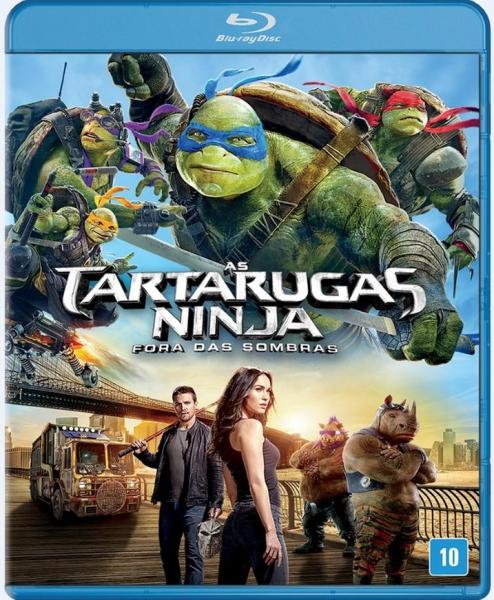 Blu-Ray as Tartarugas Ninja - Fora das Sombras - 1
