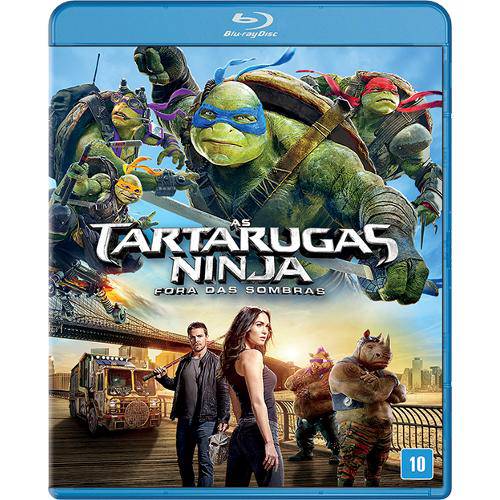 Blu-Ray - as Tartarugas Ninja: Fora das Sombras
