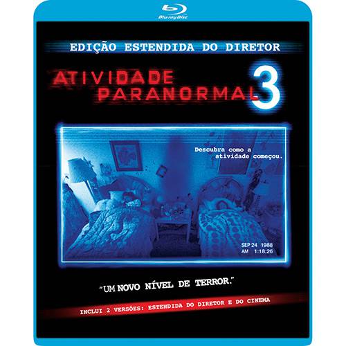 Blu-Ray Atividade Paranormal 3
