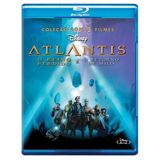 Blu-Ray Atlantis, o Reino Perdido + Atlantis, o Retorno de Milo