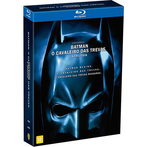 Tudo sobre 'Blu-ray - Batman o Cavaleiro das Trevas - a Trilogia (3 Discos)'
