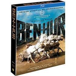 Blu-ray Ben-Hur - Edição 50 Anos Aniversário (Triplo)
