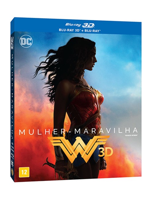 Blu-Ray + Blu-Ray 3D - Mulher Maravilha