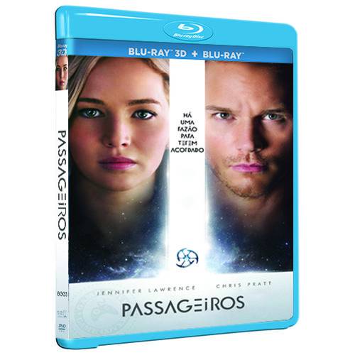 Blu-ray + Blu-ray 3d - Passageiros
