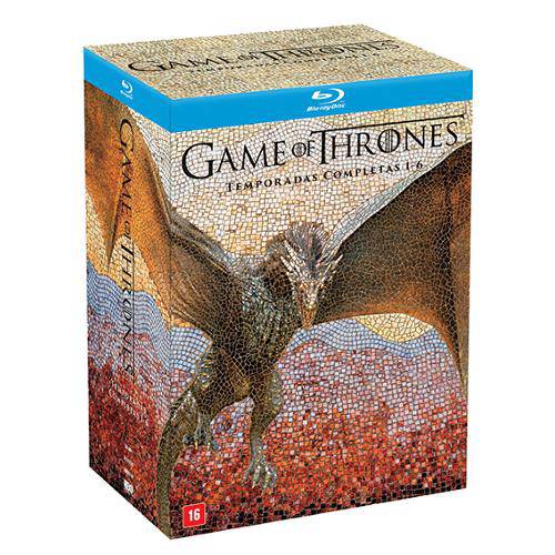 Blu-Ray Box - Coleção Game Of Thrones - 1ª a 6ª Temporada