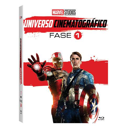 Blu-Ray Box - Marvel Universo Cinematográfico: Fase 1