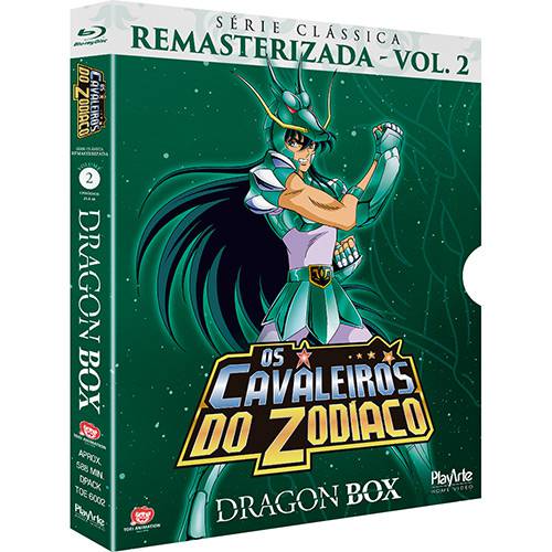 Blu-ray Box os Cavaleiros do Zodíaco: Serie Clássica - Dragon Box