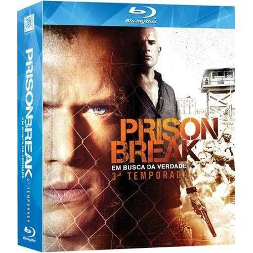 Blu-Ray Box Prison Break: em Busca da Verdade: 3ª Temporada - 4 Discos