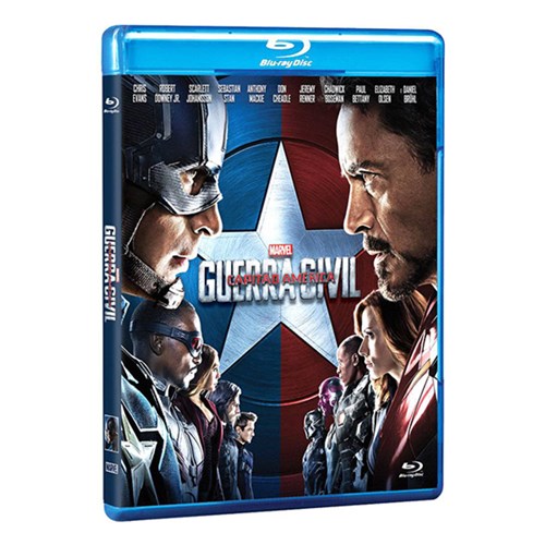 Blu-Ray - Capitão América: Guerra Civil