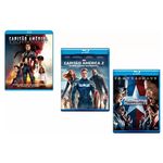 Blu-ray - Capitão América + Homem de Ferro - Coleção Completa