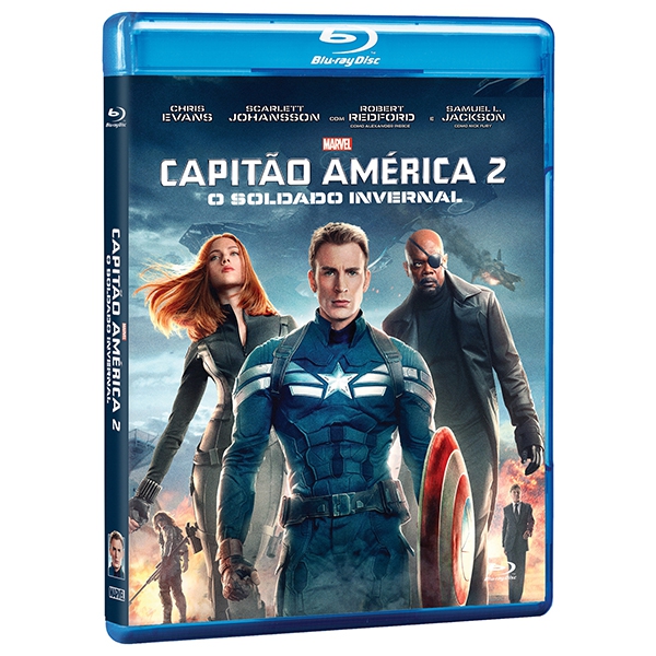 Blu-Ray - Capitão América 2 - o Soldado Invernal - Disney