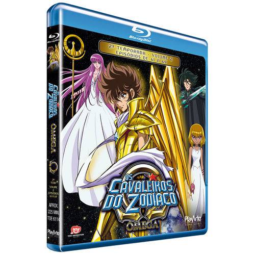 Blu-Ray - Cavaleiros do Zodíaco - Ômega 2ª Temporada - Volume 2
