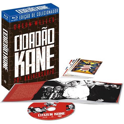 Tudo sobre 'Blu-ray Cidadão Kane - Edição de Colecionador'