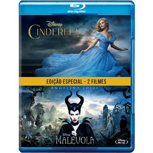 Tudo sobre 'Blu-Ray Cinderela Malévola (2 Blu-Ray`S) - Grátis Poster'