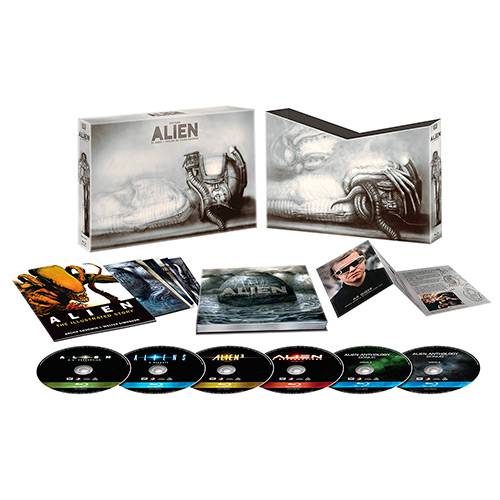 Blu-ray - Coleção Alien 35 Anos - Edição de Colecionador - Box Premium (6 Discos) - Exclusivo