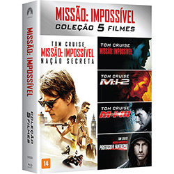Blu-ray - Coleção - Missão: Impossível 1-5 (5 Discos)